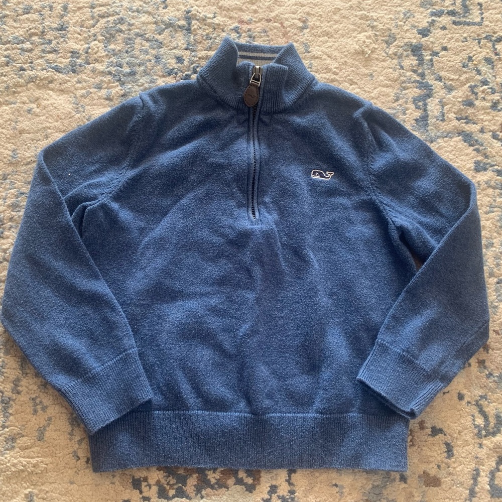 Boys Vineyard Vines 1/4 Zip Sweater - 4T